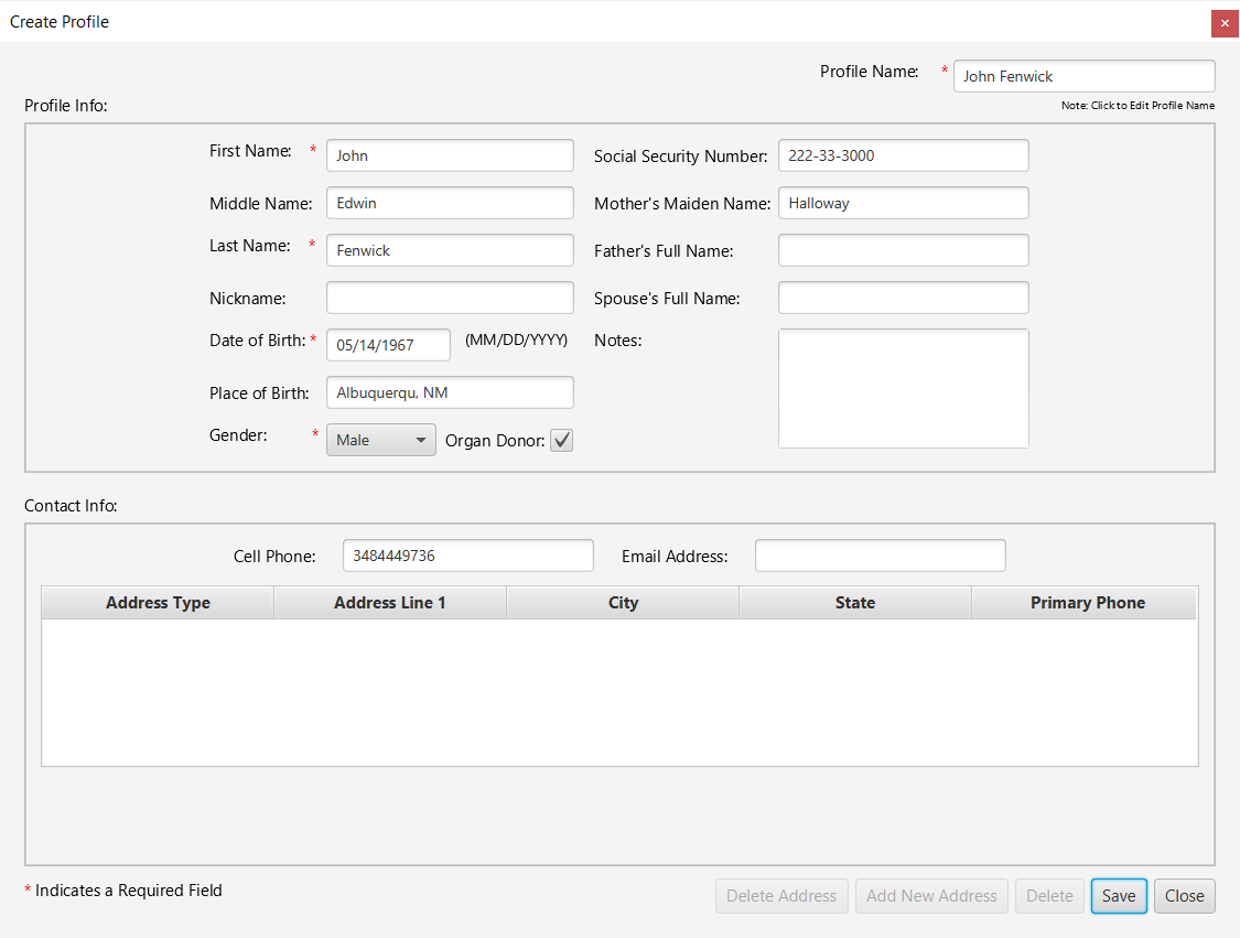 Asset Protection – Profiles – Record Tree®